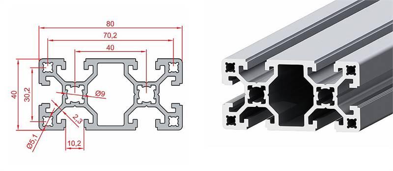 40X80 SİGMA PROFİL AĞIR
